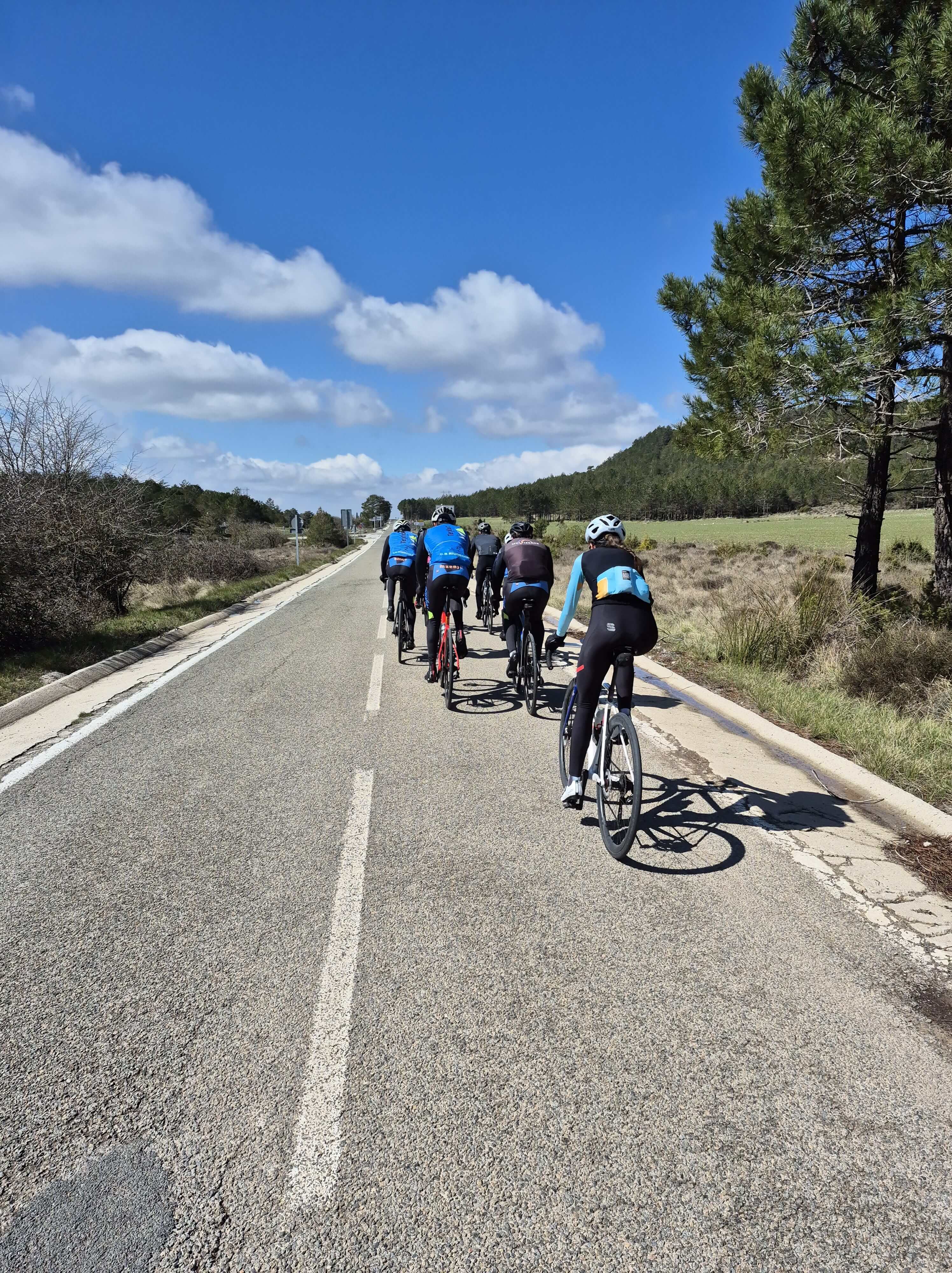 Equipo de ciclistas